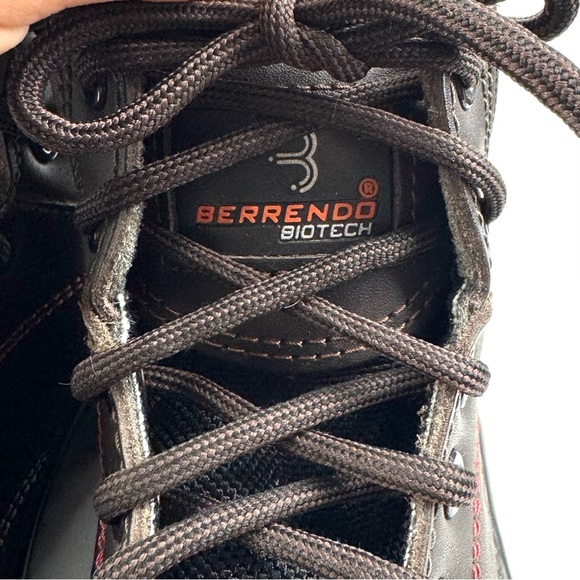 Berrendo Men's Sz 4 Steel Toe Work Boots Oil & Slip Resistant Industrial Shoes - Picture 11 of 11